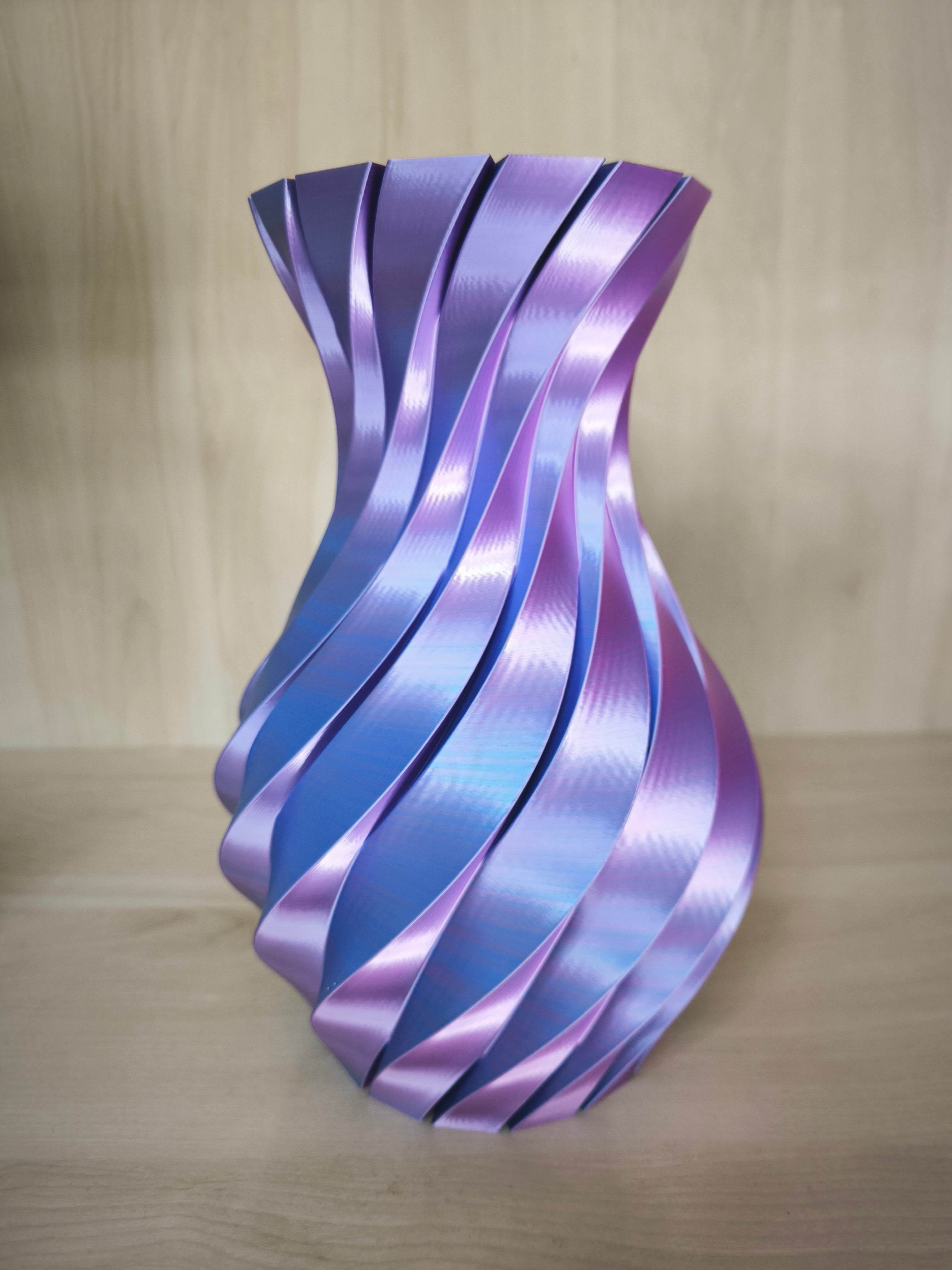 Vaso Spirale "Iris Wave"