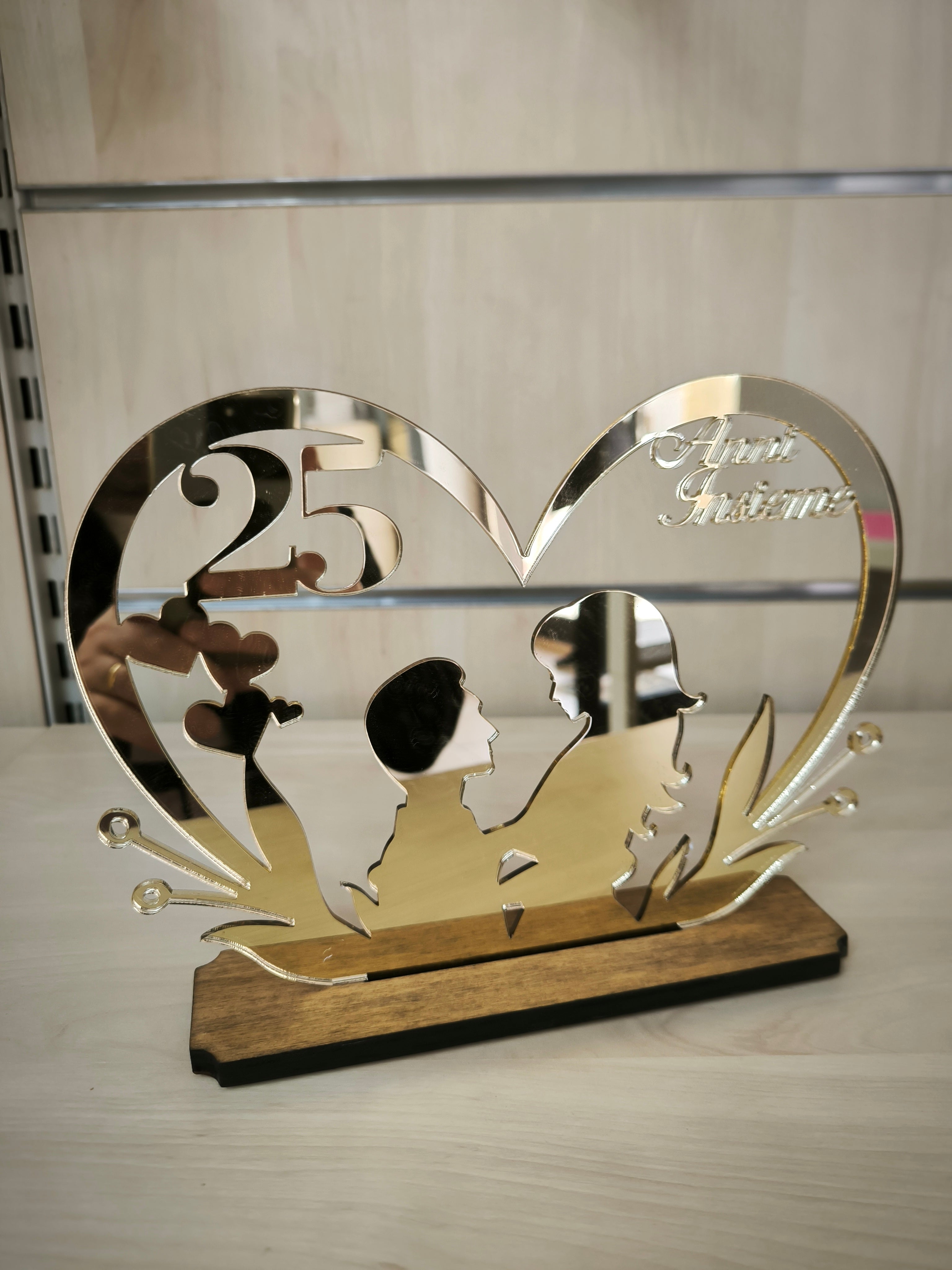 Targa Anniversario "25 Anni Insieme"