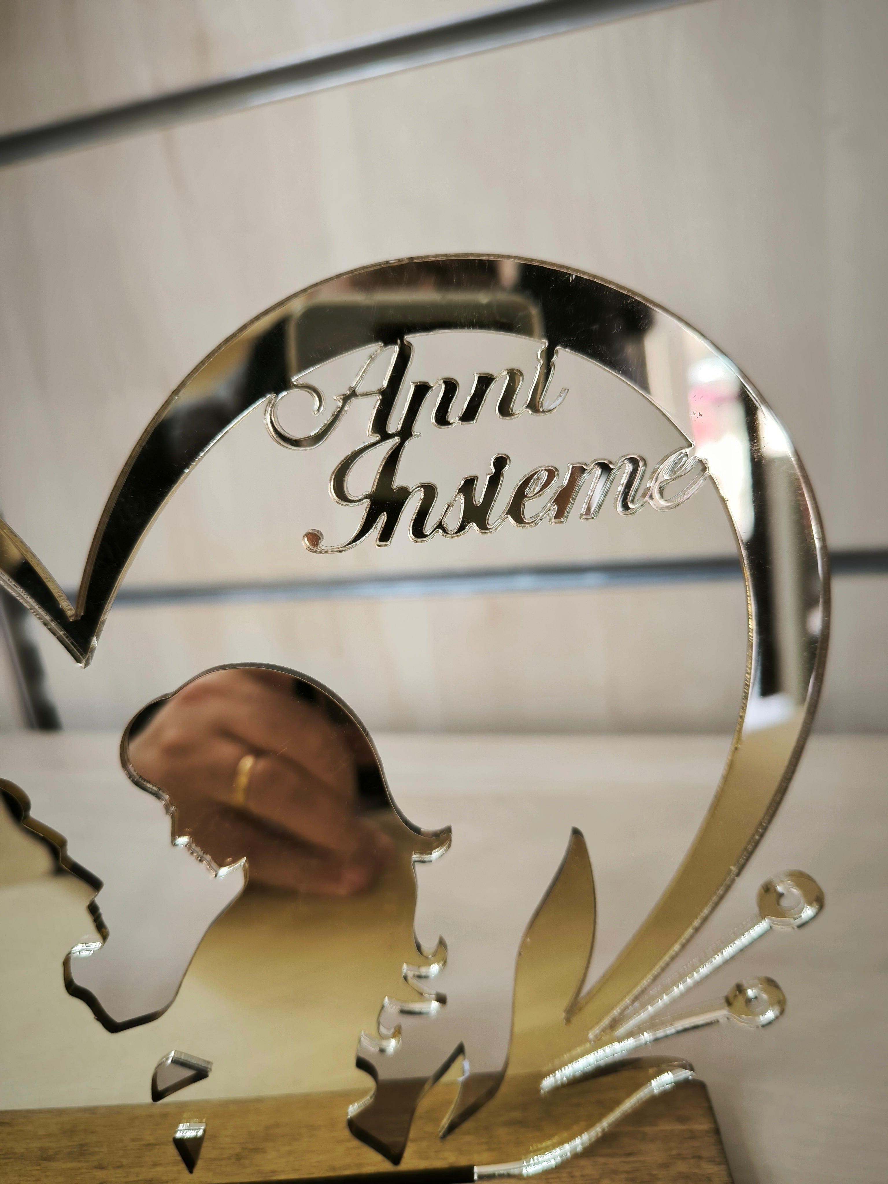 Targa Anniversario "25 Anni Insieme"