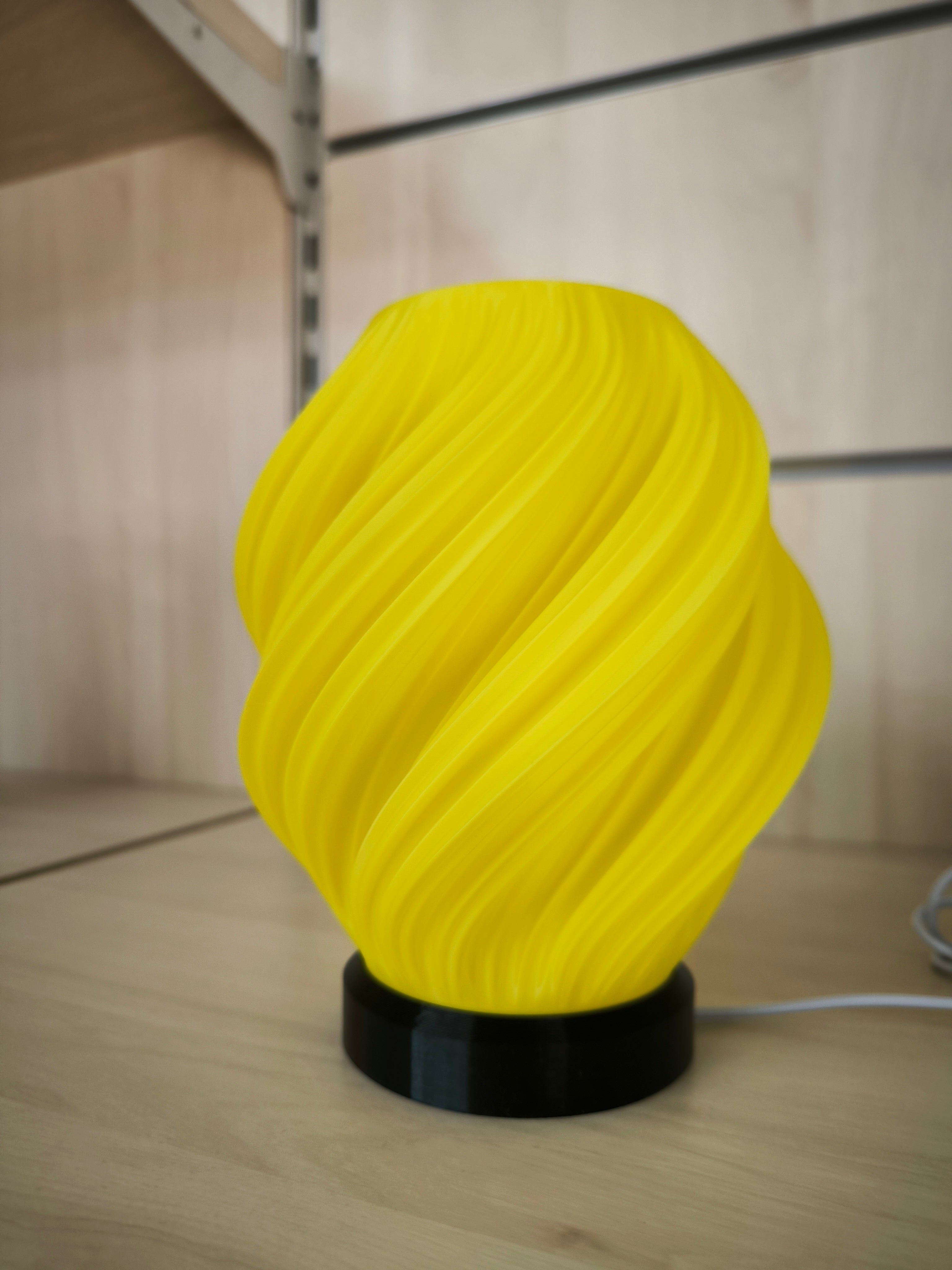 Lampada da Tavolo "Fractal Wave"