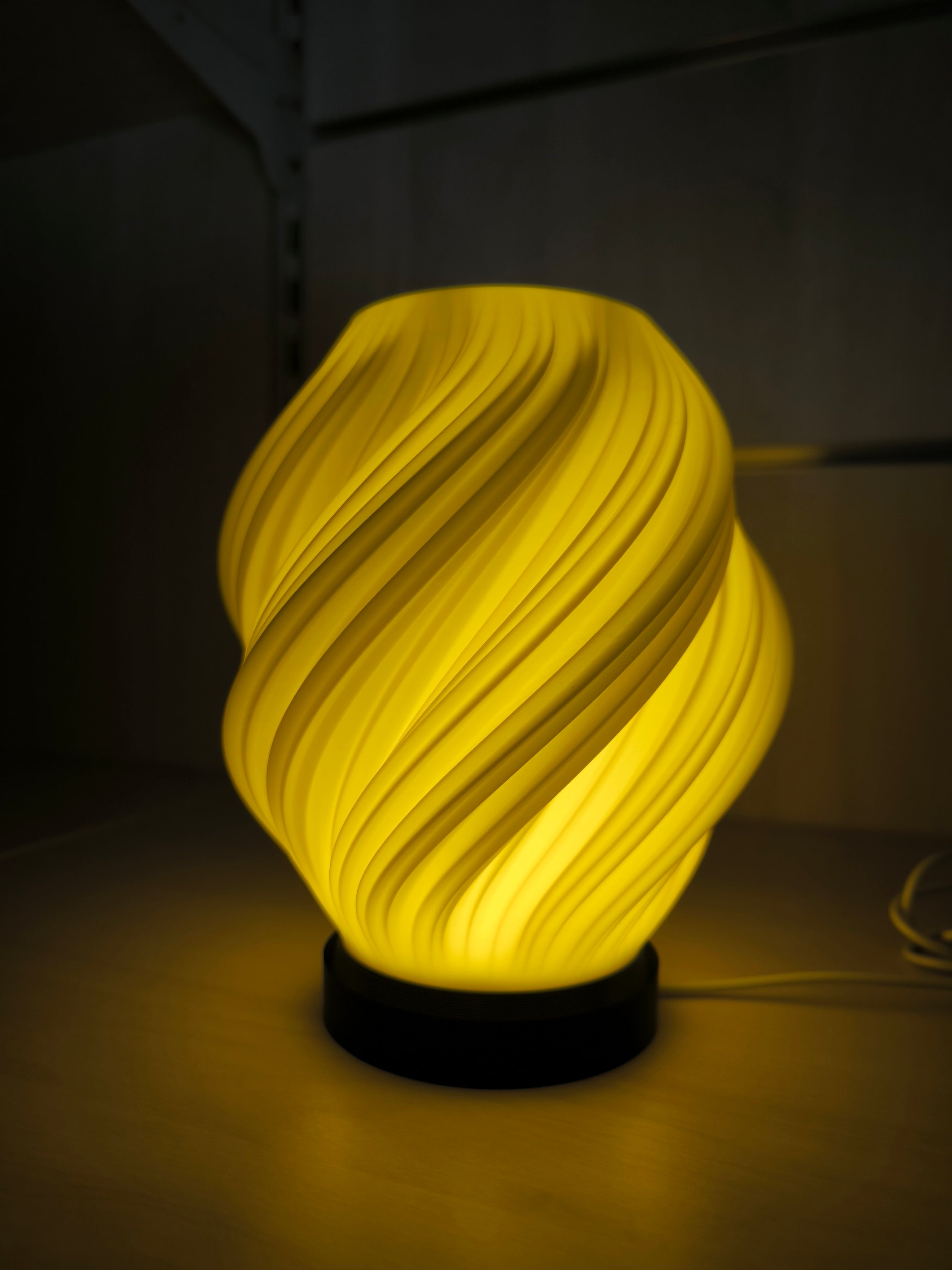 Lampada da Tavolo "Fractal Wave"