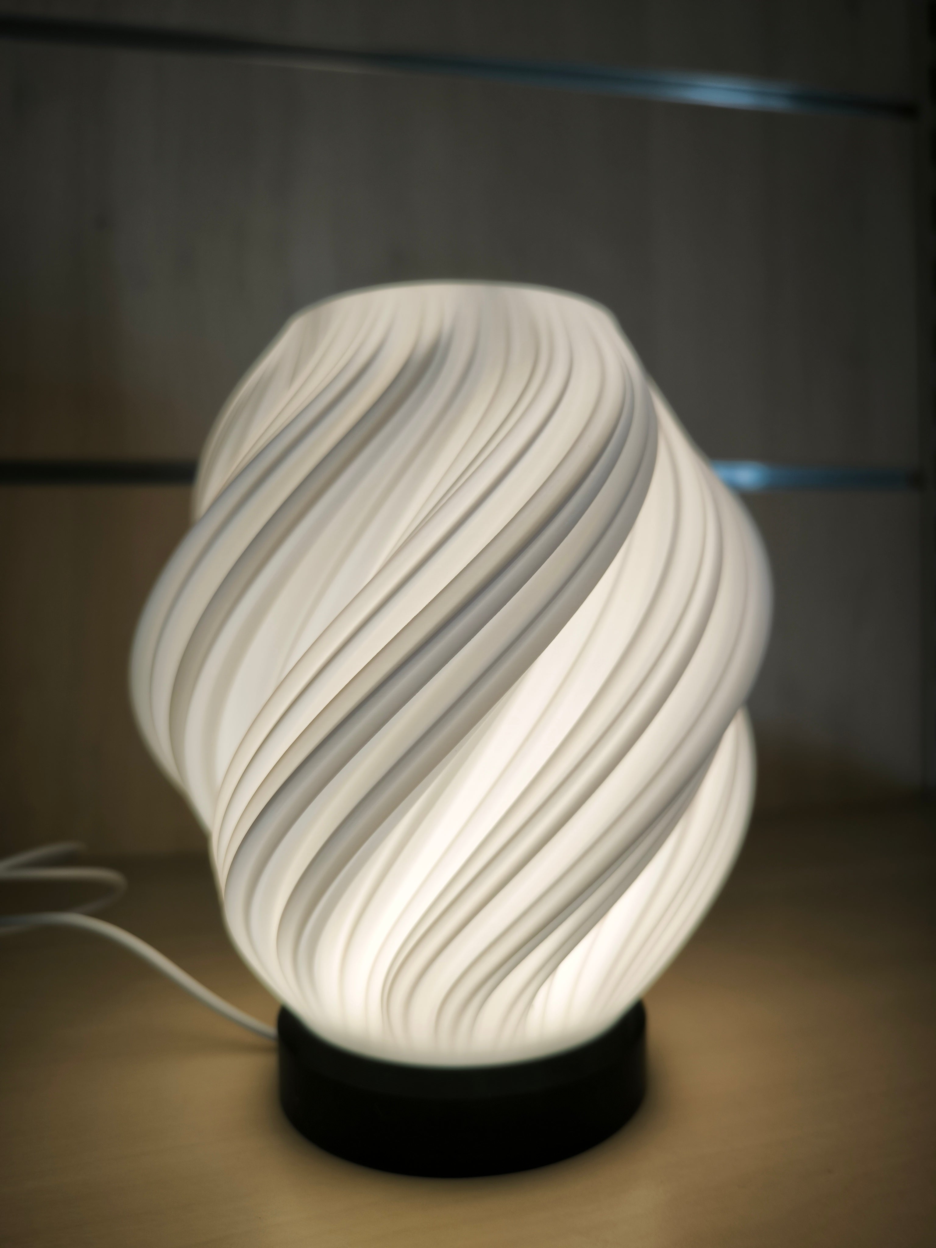 Lampada da Tavolo "Fractal Wave"