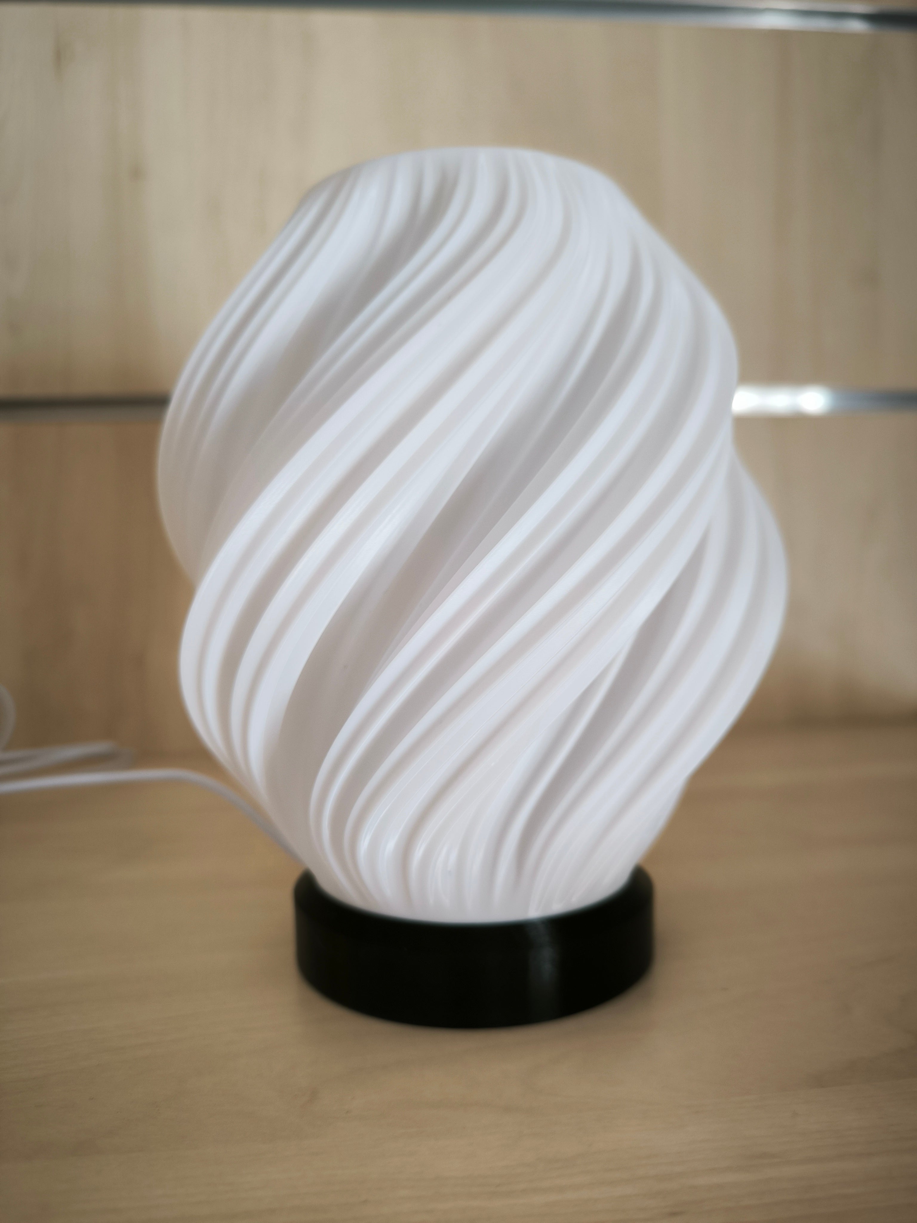 Lampada da Tavolo "Fractal Wave"