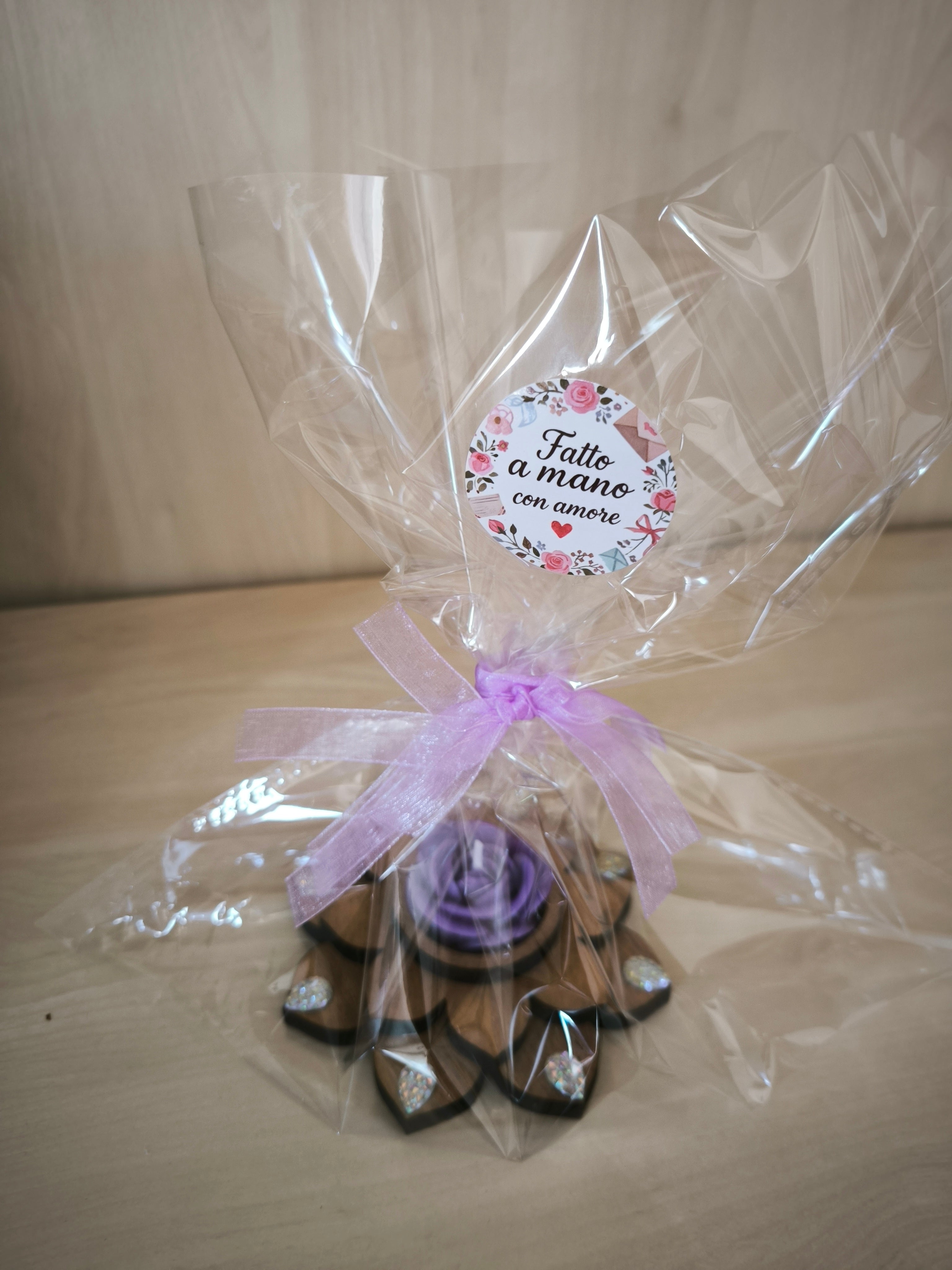 Portacandele - "Fior di Loto"