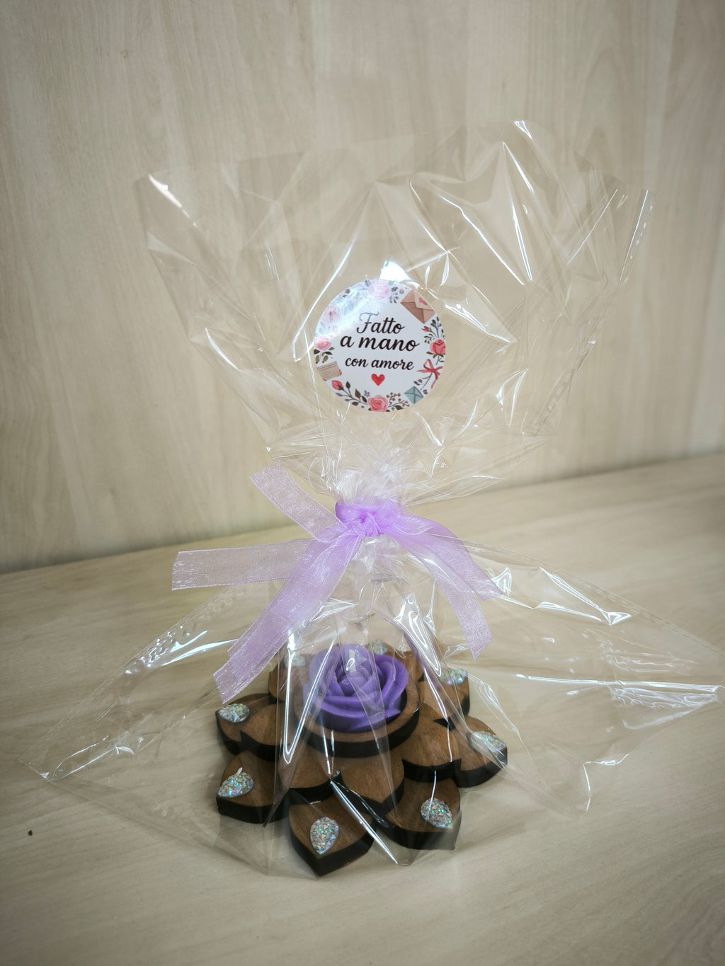 Portacandele - "Fior di Loto"