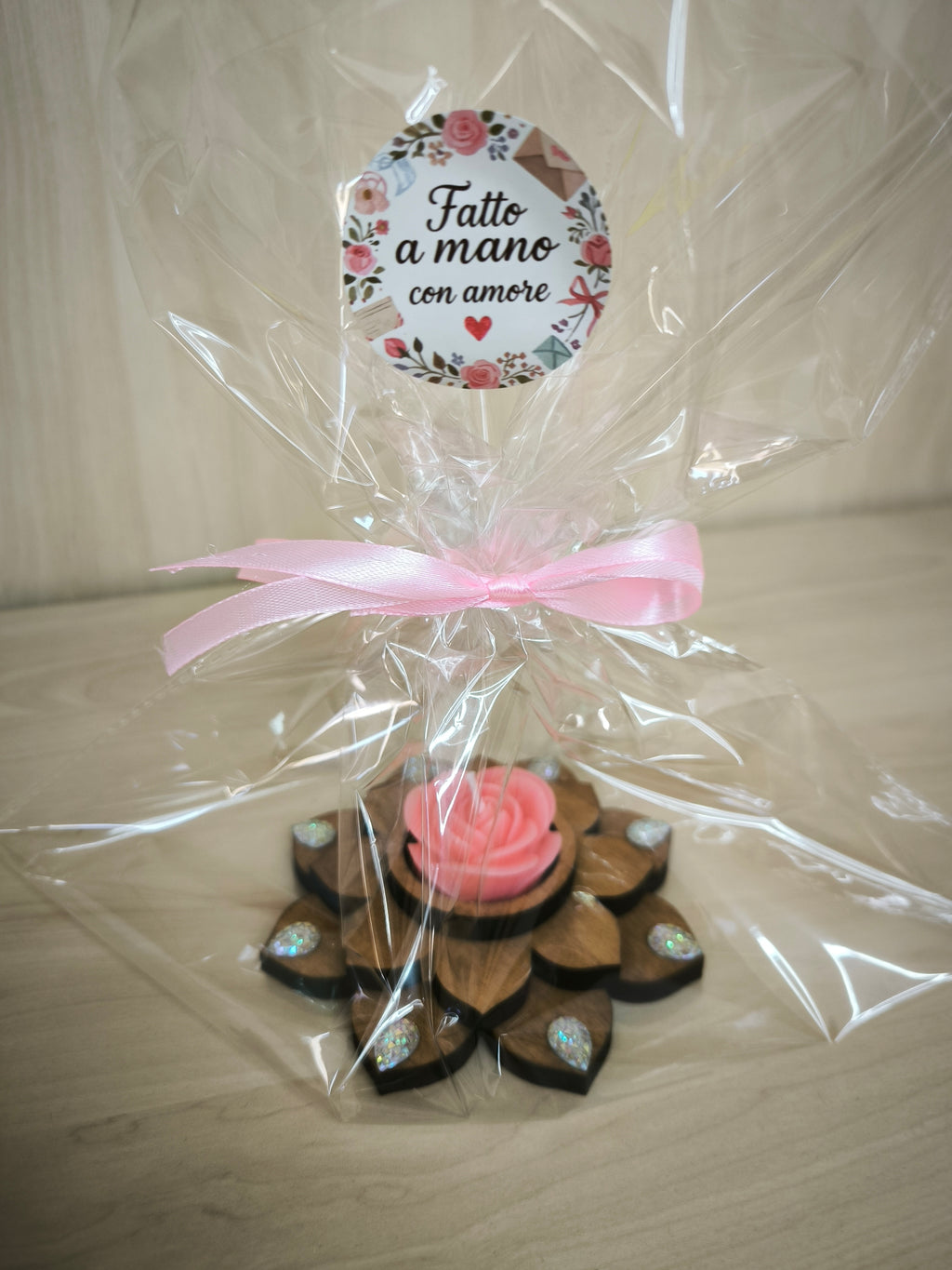 Portacandele - "Fior di Loto"