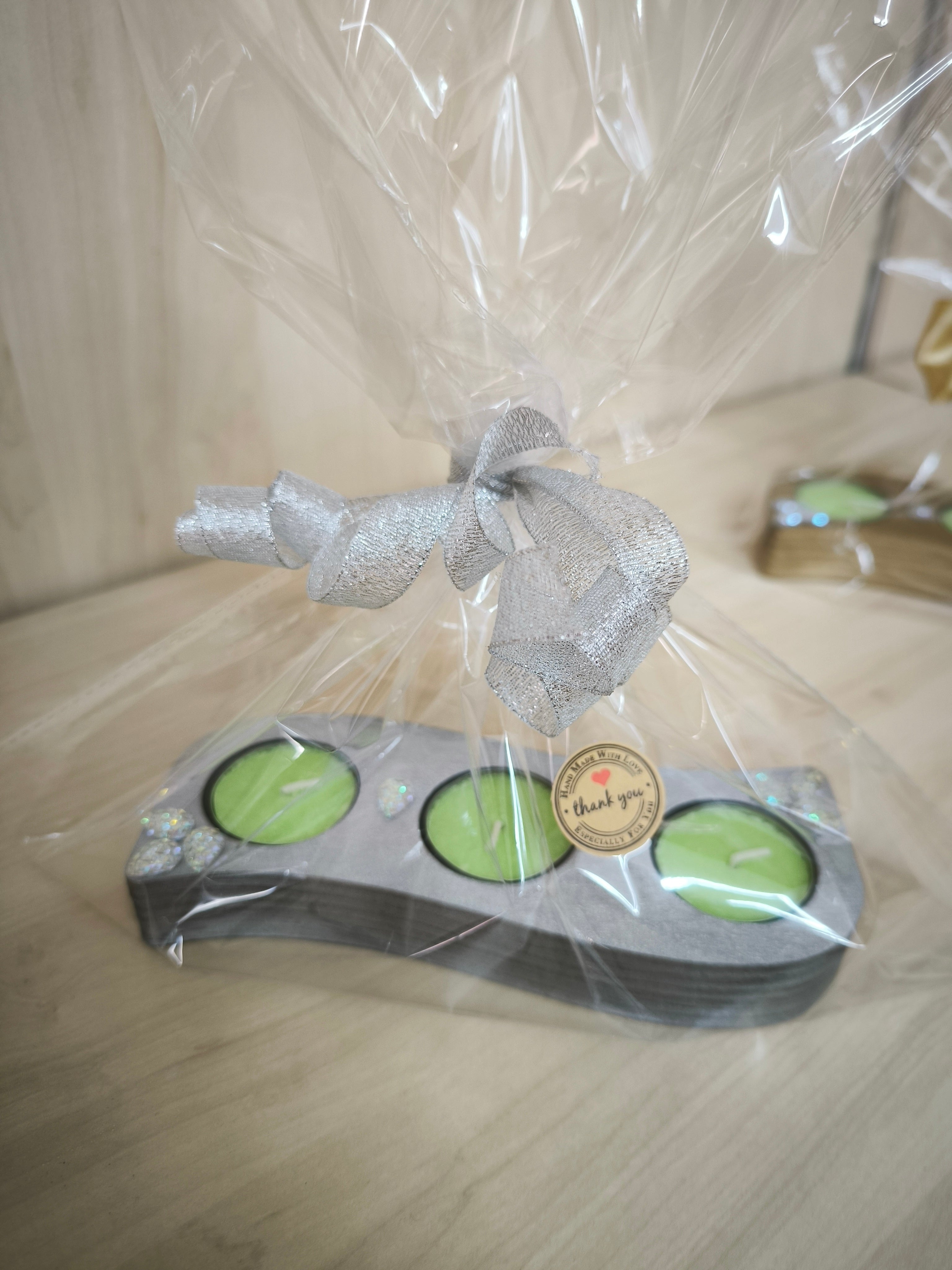 Tris di Luce e Fragranza - Set portacandele profumate