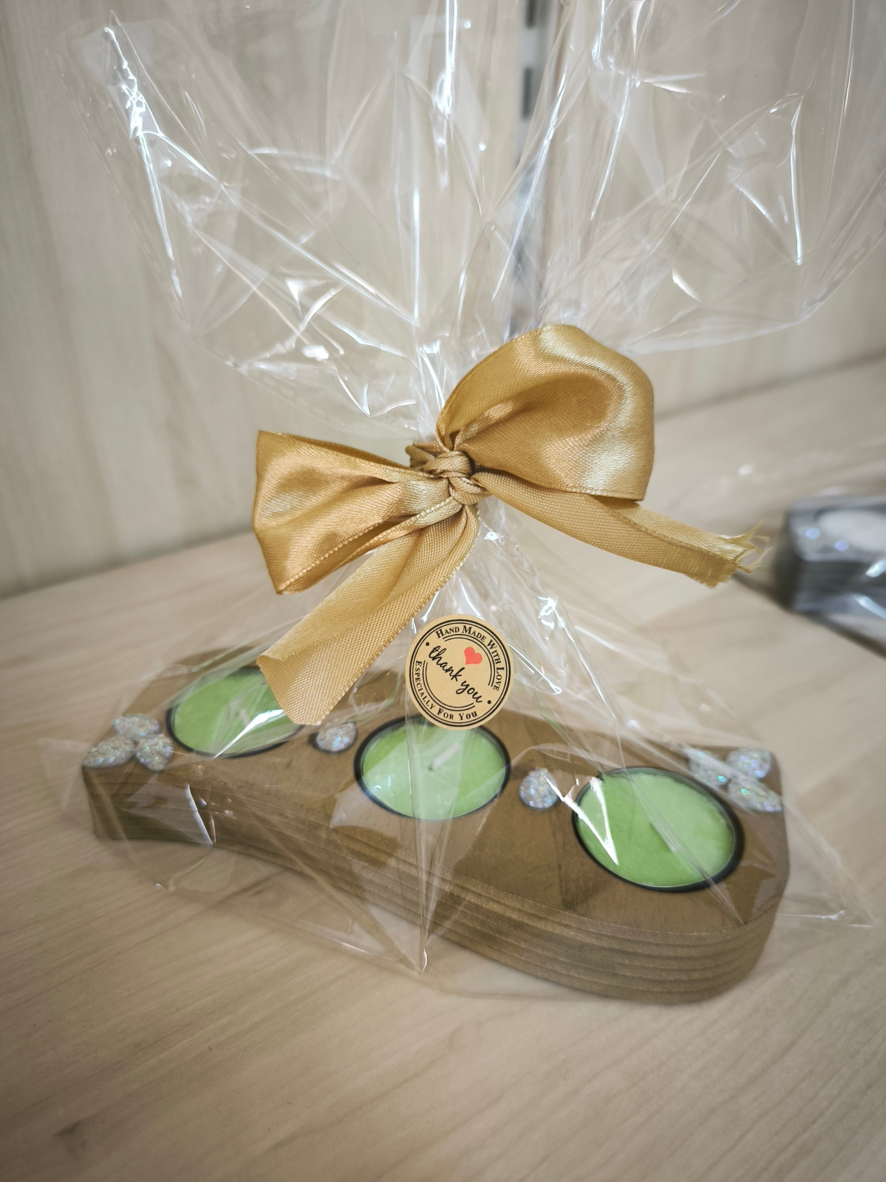 Tris di Luce e Fragranza - Set portacandele profumate