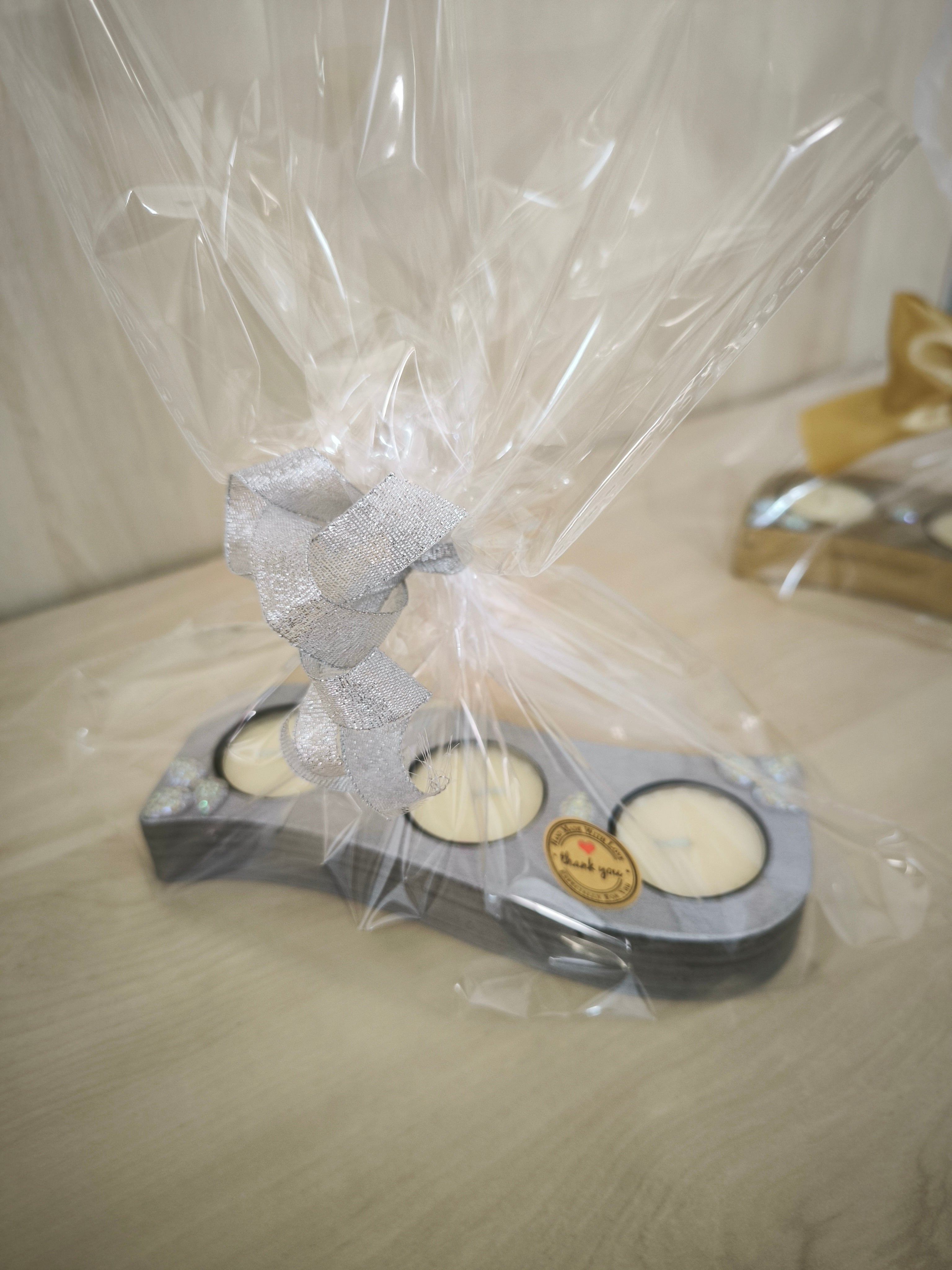 Tris di Luce e Fragranza - Set portacandele profumate