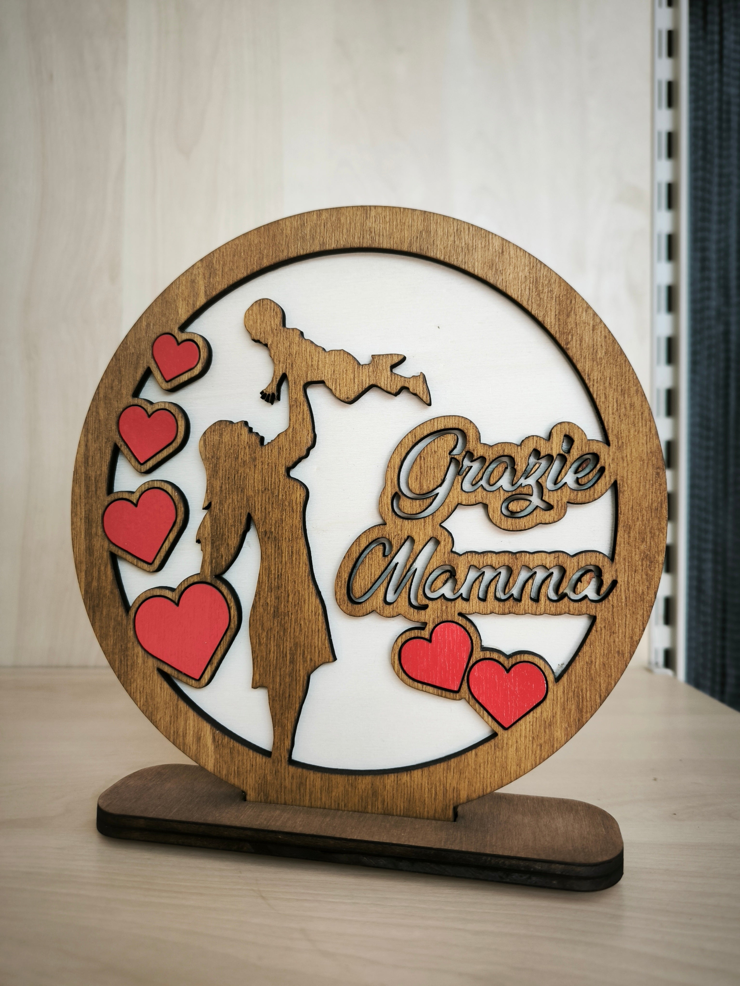 Targa "Grazie Mamma"