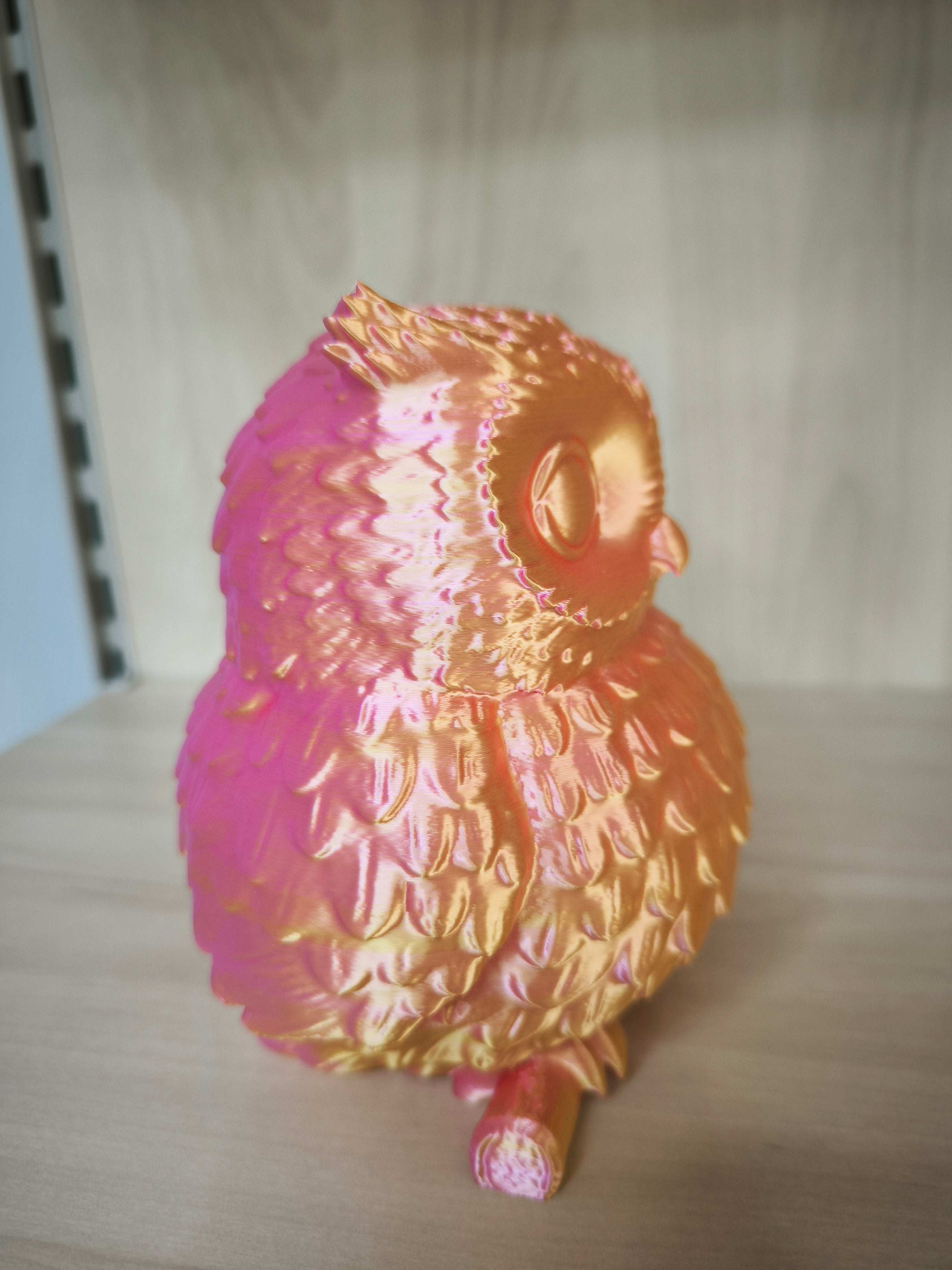 Gufetto Portafortuna "Aura Dorata"