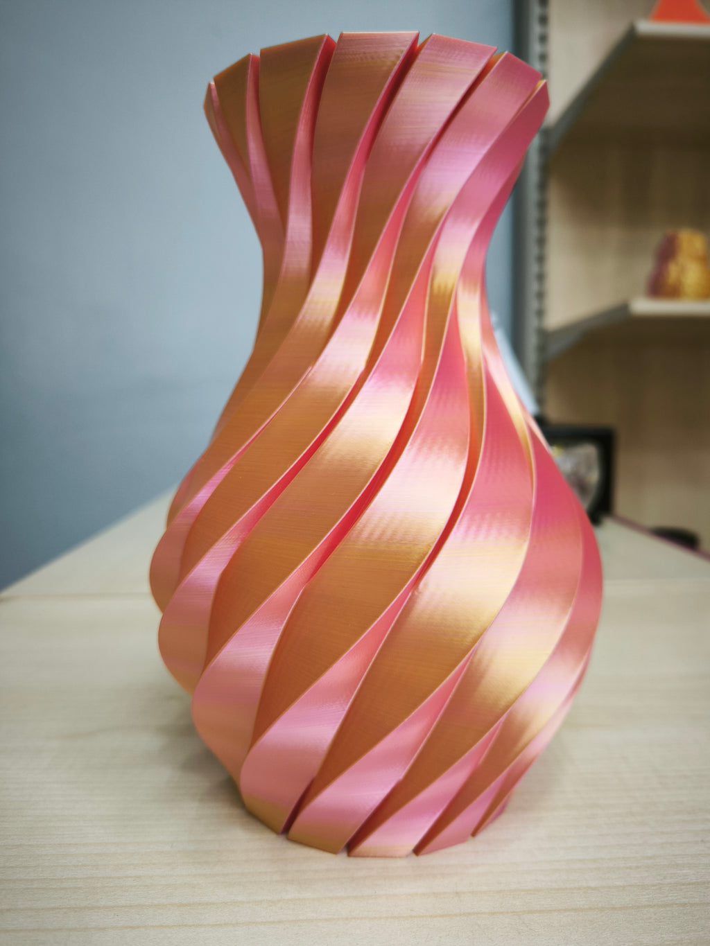 Vaso Spirale "Iris Wave"