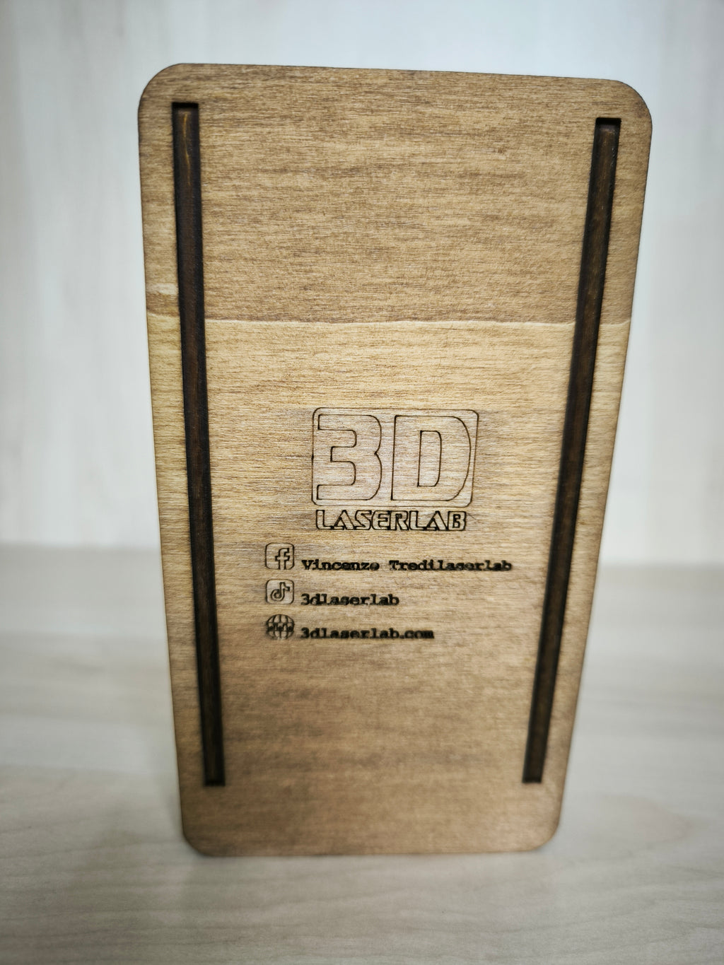 Portatovaglioli in Legno - Design Foglia di Monstera