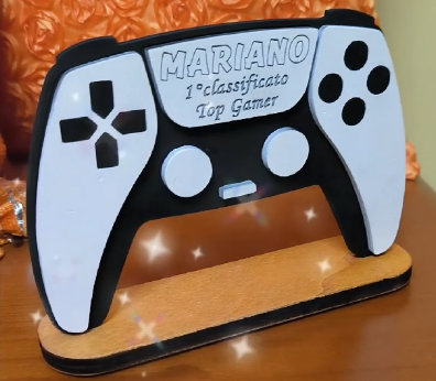 Trofeo Controller Personalizzato – Premio Top Gamer